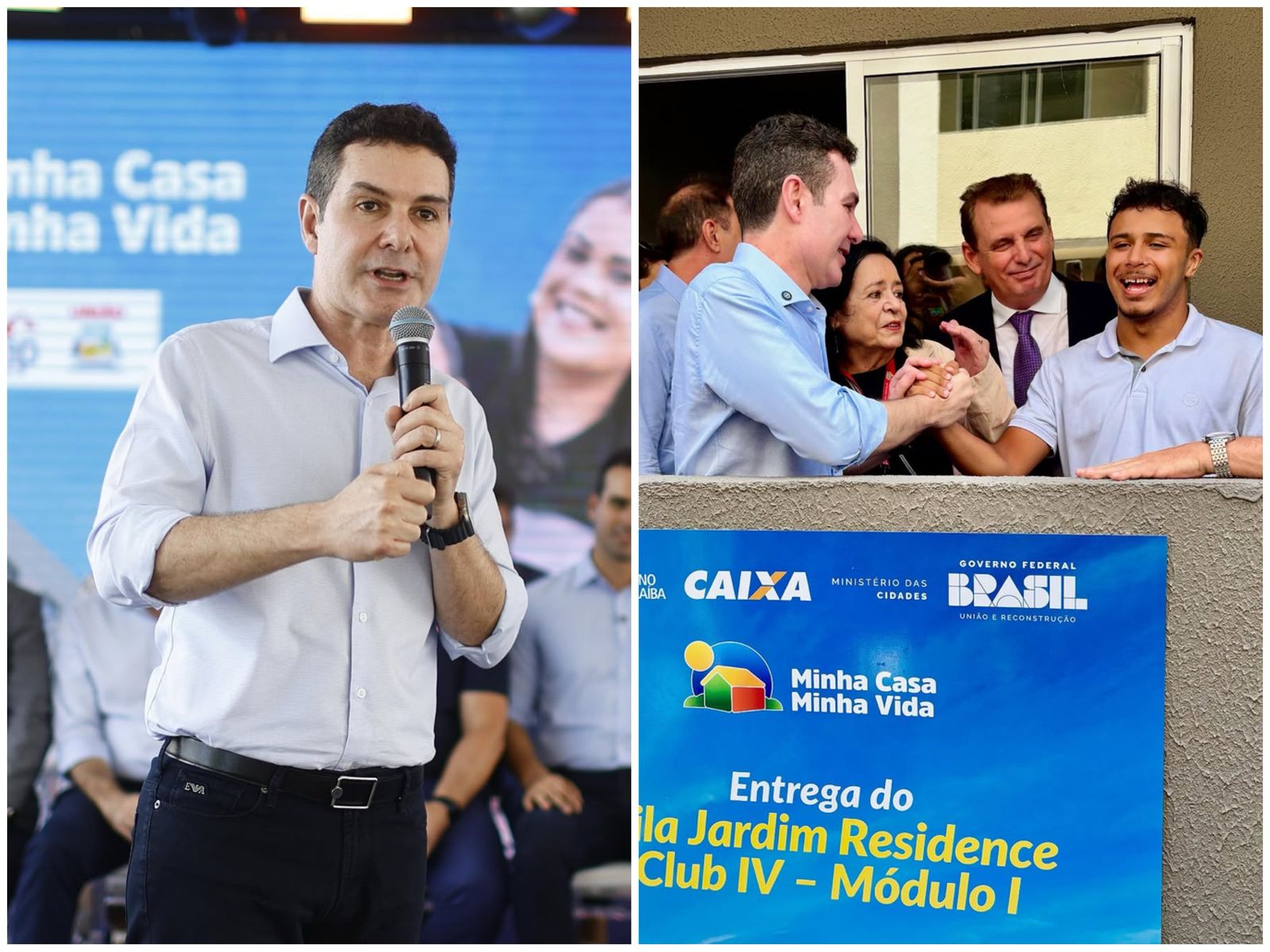 Ministro Jáder Filho, agradece empenho de Veneziano para a construção de casas pelo ‘Minha Casa, Minha Vida’ na Paraíba