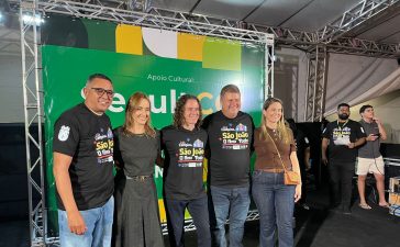 Secretário e integrantes das quadrilhas juninas de Campina Grande,agradecem emenda de R$ 400 mil destinada por Veneziano