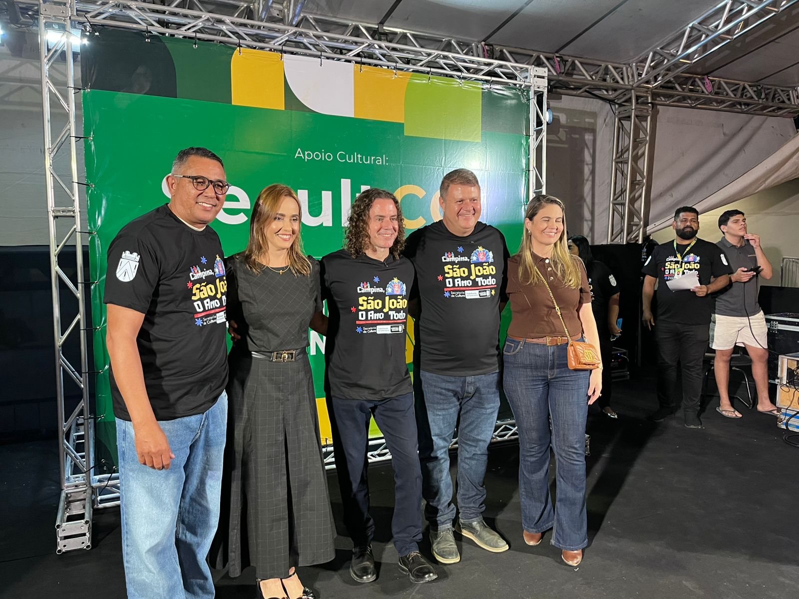 Secretário e integrantes das quadrilhas juninas de Campina Grande,agradecem emenda de R$ 400 mil destinada por Veneziano