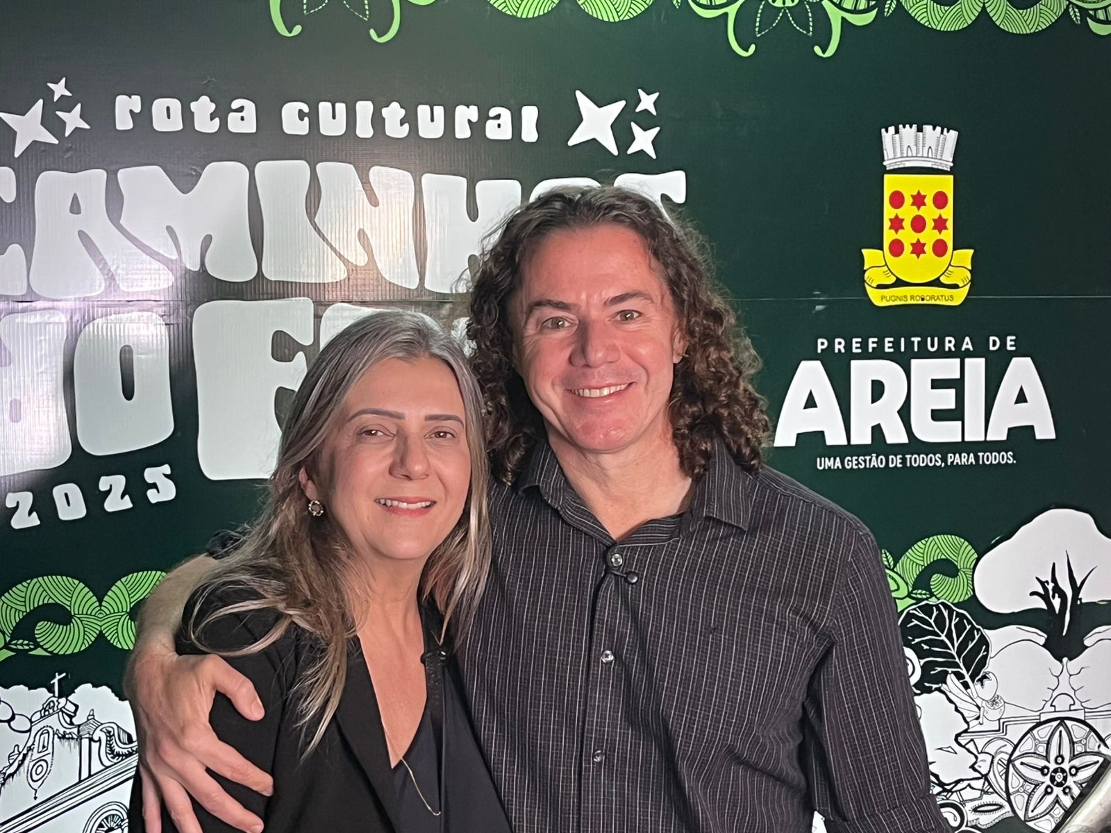 Veneziano prestigia Caminhos do Frio em Areia ao lado da prefeita Dra. Silvia e reafirma compromissos com a gestão
