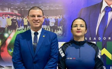 Vereador Dinho Papaléguas recebe presidente do Sindicato dos Guardas Civis Municipais