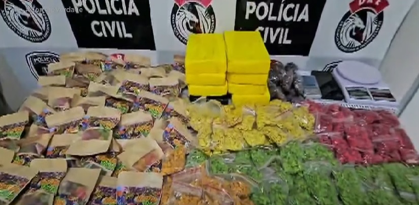 Polícia da Paraíba descobre laboratório clandestino de Balas de maconha em Campina Grande