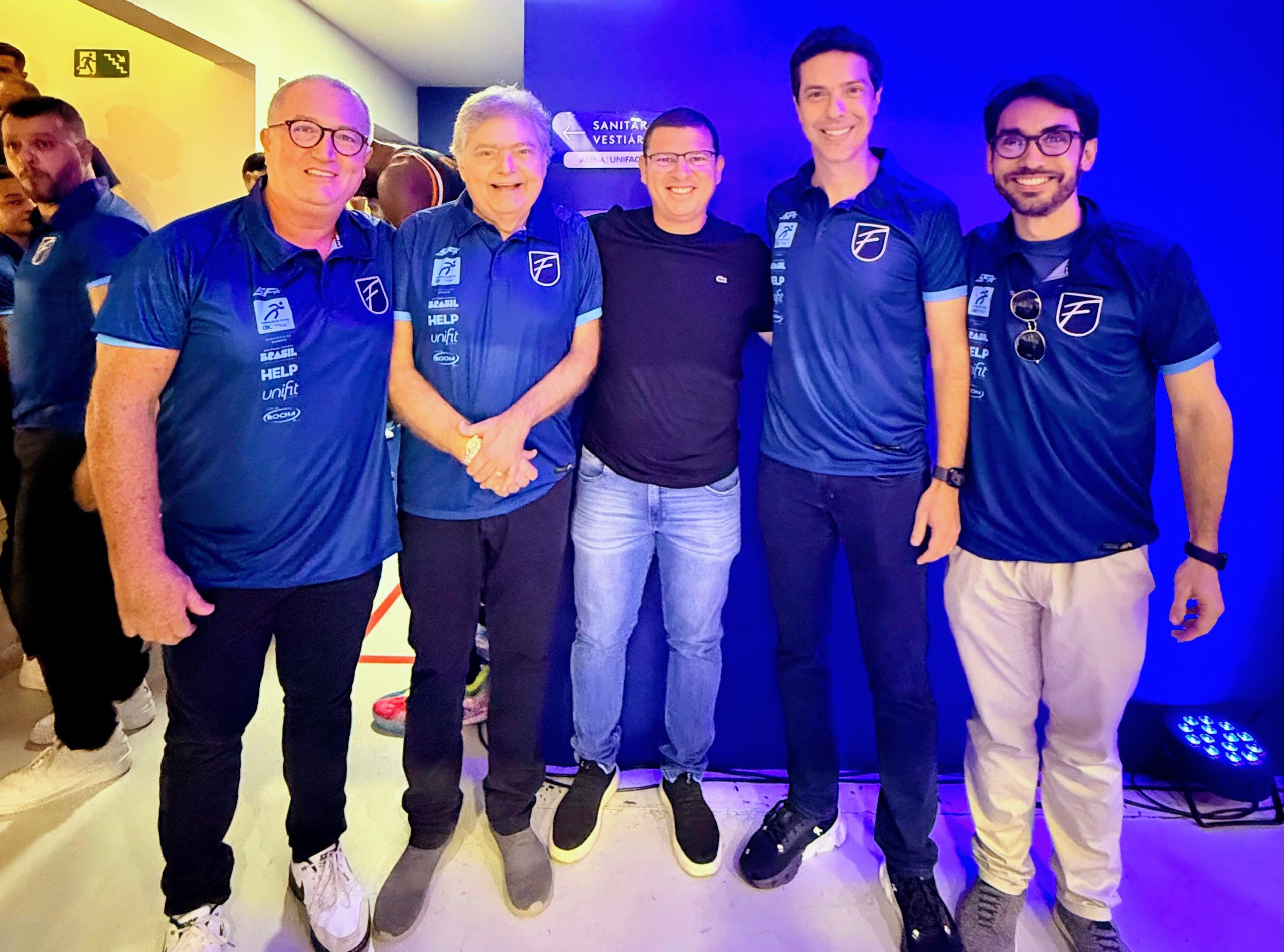 Vereador Dinho Papa-léguas prestigia apresentação do novo elenco do Basquete Unifacisa para temporada 25/26