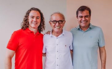 Cícero anuncia decisão de se filiar ao MDB e Veneziano destaca fortalecimento do partido para as eleições de 2026