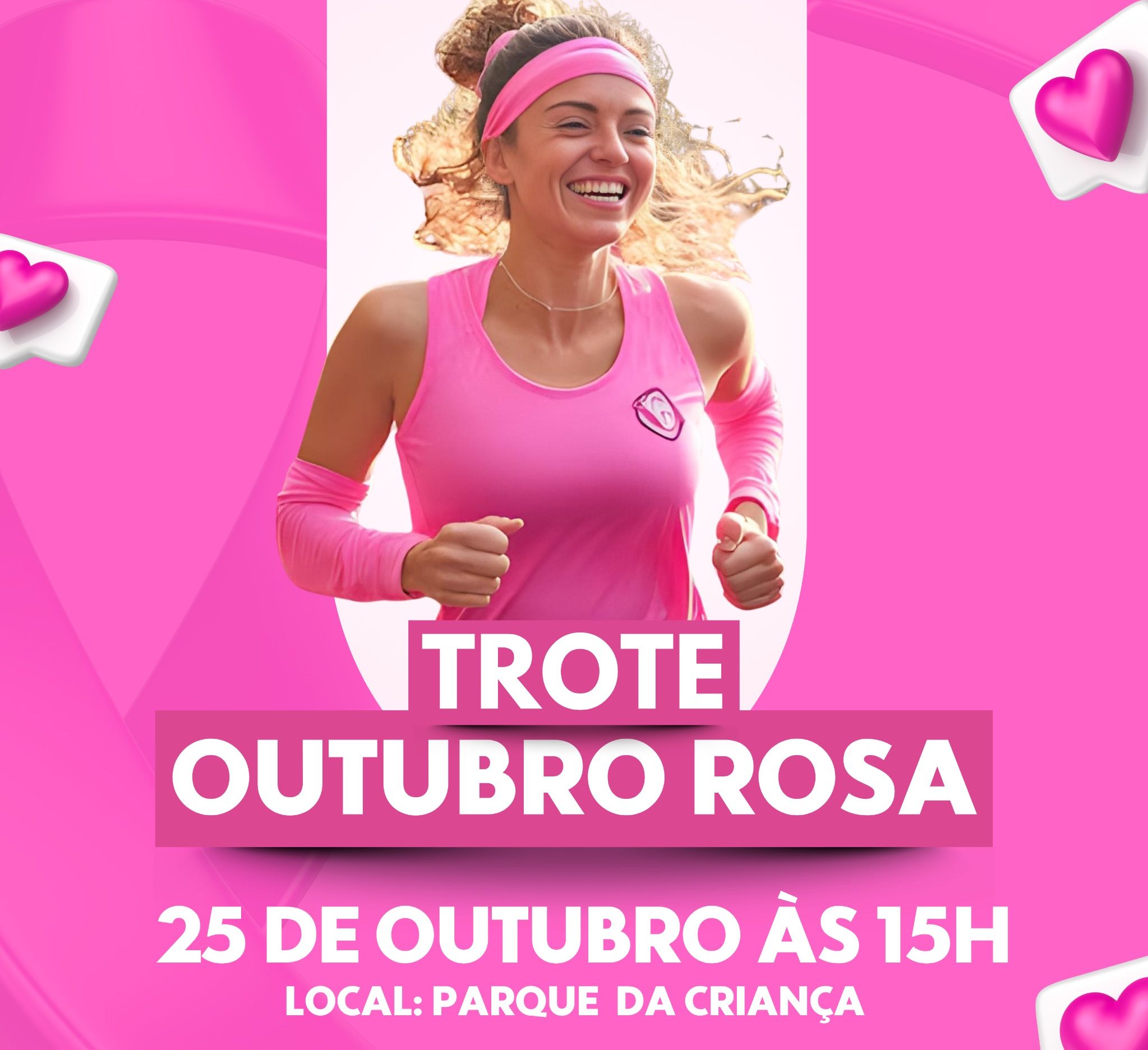 Prefeitura de Campina Grande e Comunidade Viver Mulher prometem movimentar o sábado com ‘Trote Outubro Rosa’
