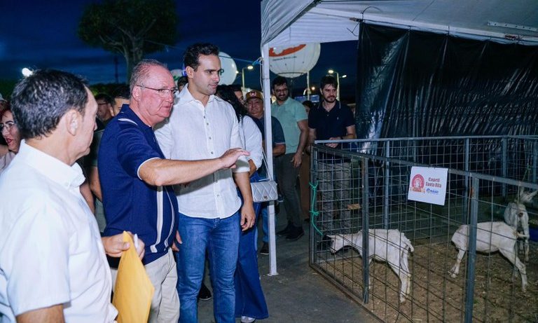 No Cariri e Sertão, Lucas Ribeiro participa de exposições do agronegócio, inauguração e comemorações de emancipação